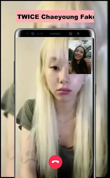 Play TWICE Chaeyoung Fake Call as an online game TWICE Chaeyoung Fake Call with UptoPlay