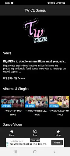 Play Twice Songs  and enjoy Twice Songs with UptoPlay