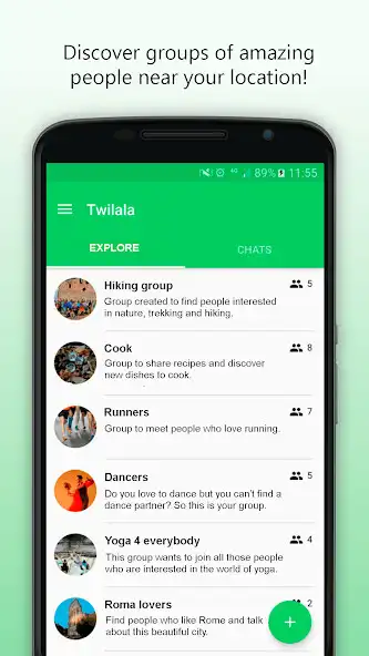 Play Twilala - Chat and meet people  and enjoy Twilala - Chat and meet people with UptoPlay