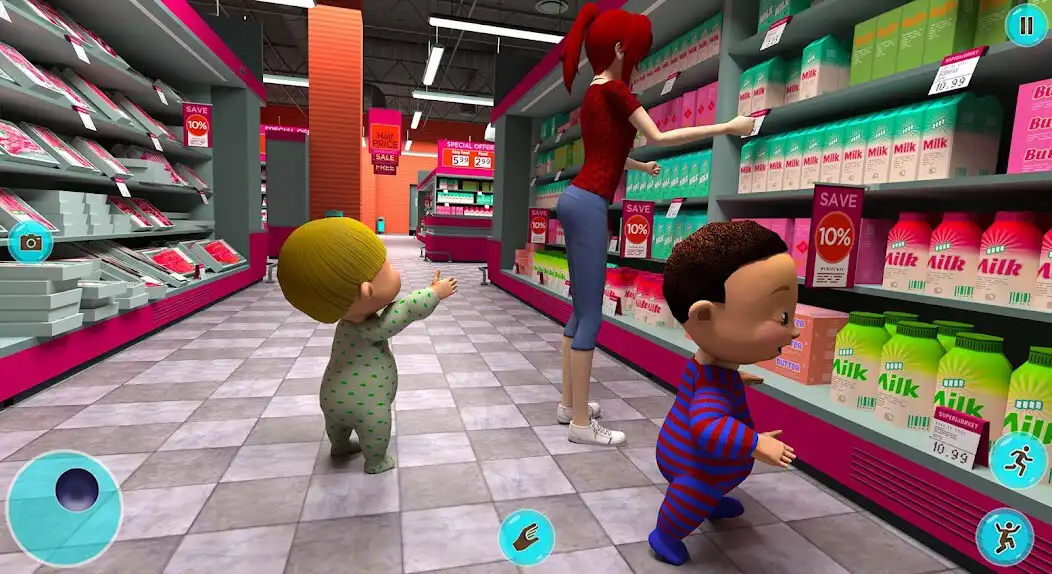 Play Twin Baby Mother Simulator 3D  and enjoy Twin Baby Mother Simulator 3D with UptoPlay