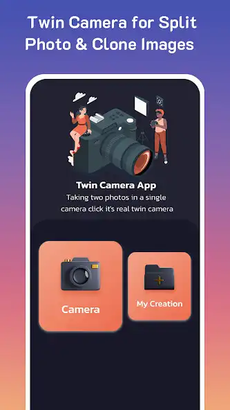 Play Twin Camera - Clone Yourself  and enjoy Twin Camera - Clone Yourself with UptoPlay