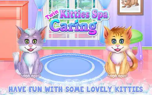 Play Twin Kitties Spa Caring Play Twin Kitties Spa Caring