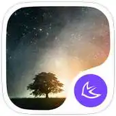 Free play online Twinkling Stars theme for APUS APK