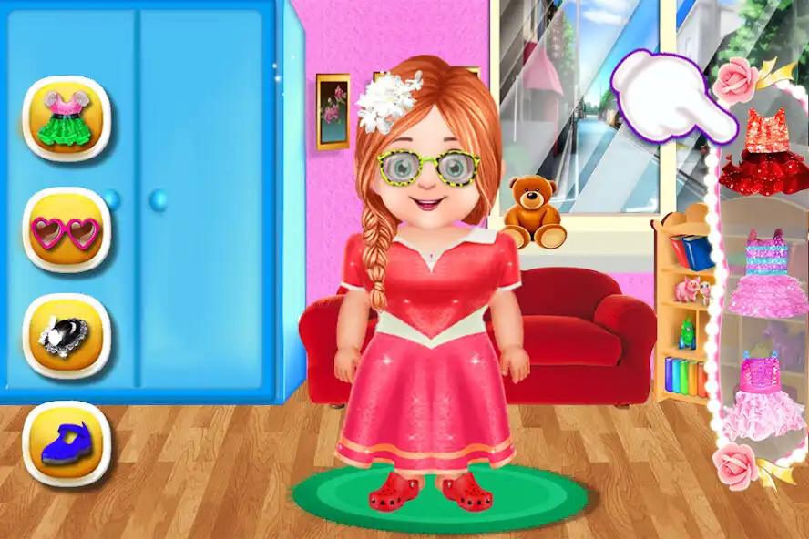 Play Twins Baby Daycare Dress Up as an online game Twins Baby Daycare Dress Up with UptoPlay