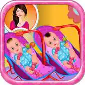 Free play online Twins Caring - Baby Games APK