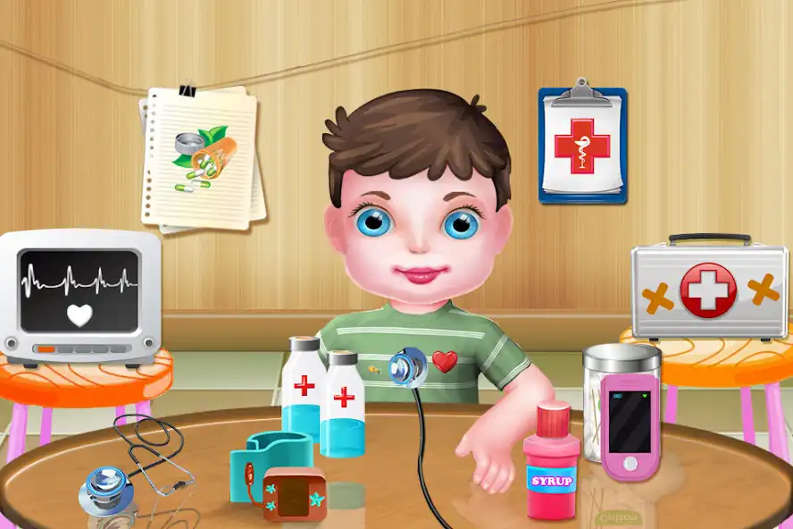 Play Twins School Children Daycare as an online game Twins School Children Daycare with UptoPlay