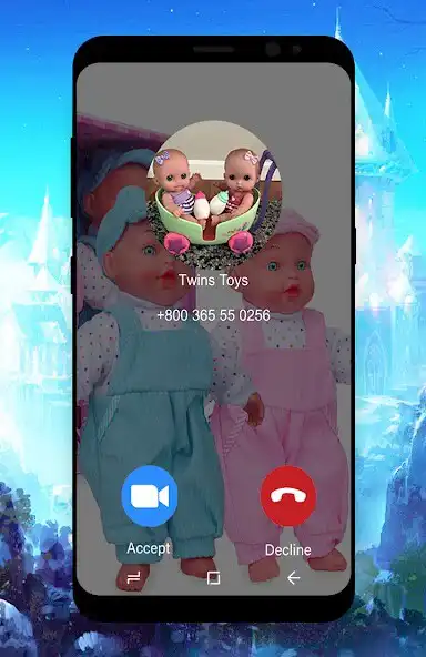 Play Twins Toys fake call as an online game Twins Toys fake call with UptoPlay
