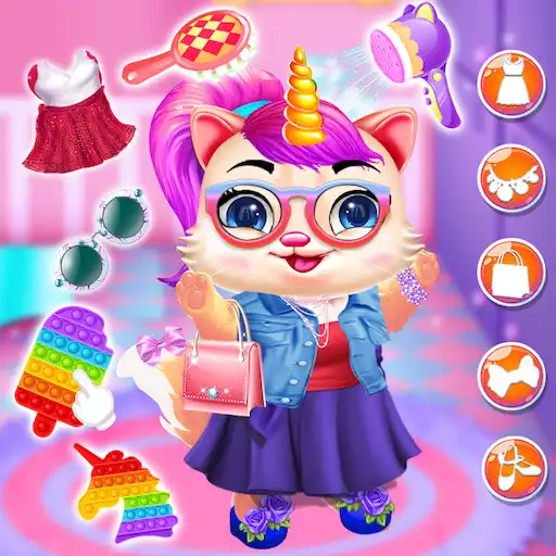 Play Twins Unicorn Pets Hairs Care APK Play Twins Unicorn Pets Hairs Care APK