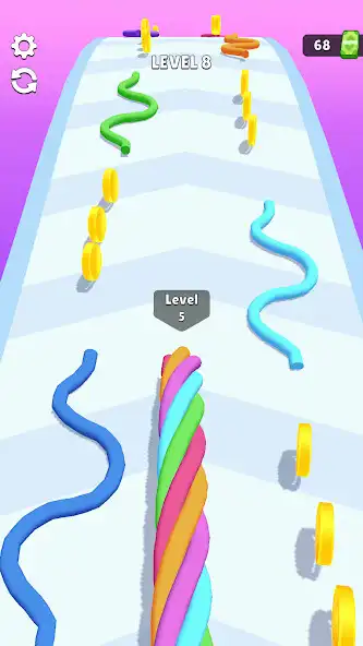 Play Twisty Runner! as an online game Twisty Runner! with UptoPlay