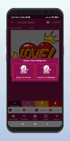 Play Twitch Emote Maker Pro  and enjoy Twitch Emote Maker Pro with UptoPlay