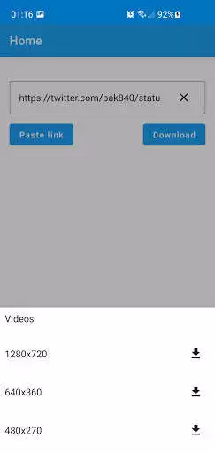 Play Twitter Video Downloader as an online game Twitter Video Downloader with UptoPlay