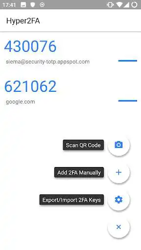 Play Two factor authenticator with export - Hyper2FA  and enjoy Two factor authenticator with export - Hyper2FA with UptoPlay
