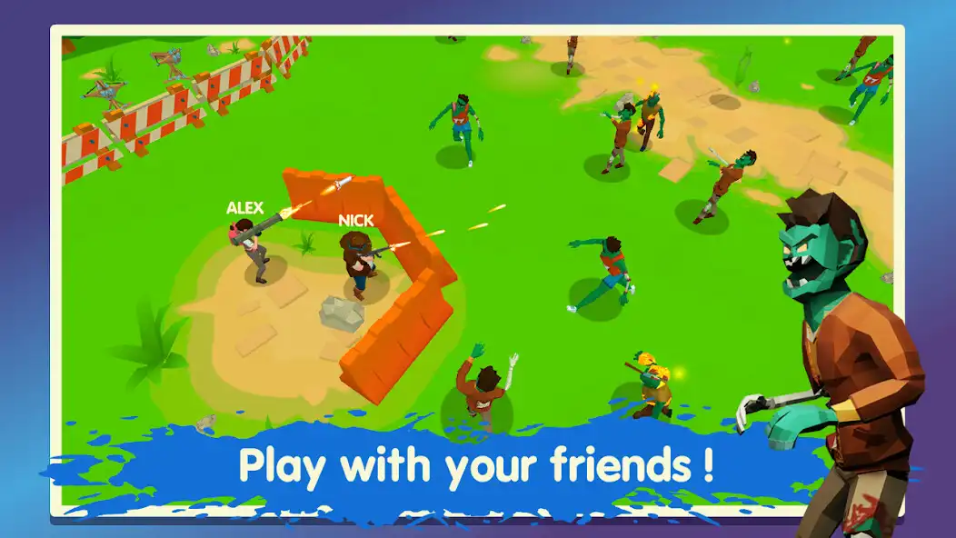 Play Two Guys  Zombies 3D: Online  and enjoy Two Guys  Zombies 3D: Online with UptoPlay