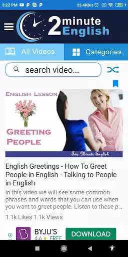 Play Two Minute English as an online game Two Minute English with UptoPlay
