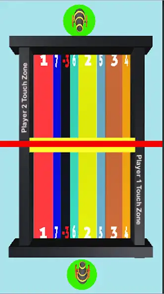 Play Two Player Bar Push 3D Pusher as an online game Two Player Bar Push 3D Pusher with UptoPlay
