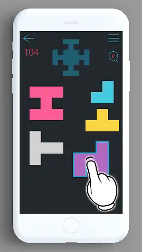Play Two Shapes - Symmetry as an online game Two Shapes - Symmetry with UptoPlay