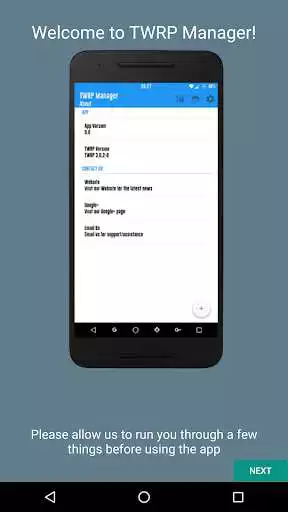 Play TWRP Manager  (Requires ROOT) as an online game TWRP Manager  (Requires ROOT) with UptoPlay