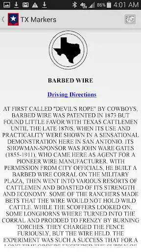 Play TX Historical Markers as an online game TX Historical Markers with UptoPlay