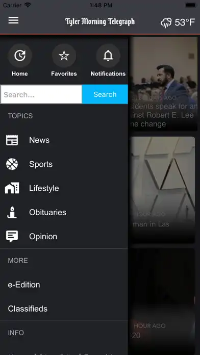 Play Tyler Morning Telegraph  and enjoy Tyler Morning Telegraph with UptoPlay