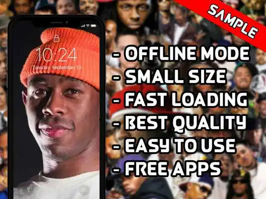 Play Tyler The Creator Wallpaper as an online game Tyler The Creator Wallpaper with UptoPlay