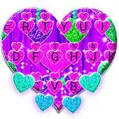 Free play online Typany Glitter Hearts Keyboard Theme APK Free play online Typany Glitter Hearts Keyboard Theme APK