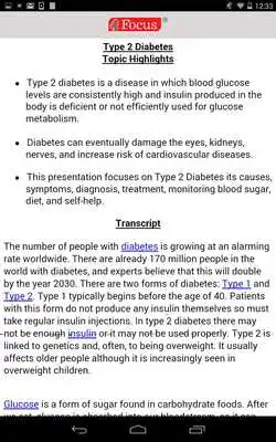 Play Type 2 diabetes