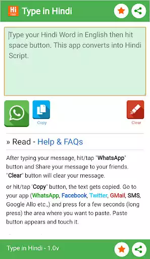 Play Type in Hindi (Easy Hindi Typing) as an online game Type in Hindi (Easy Hindi Typing) with UptoPlay
