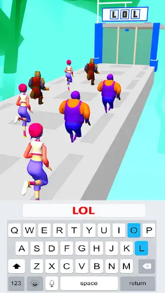 Play Type Race 3D as an online game Type Race 3D with UptoPlay