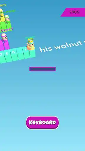 Play Type Run - Fast Typing Training Type Racer Runner as an online game Type Run - Fast Typing Training Type Racer Runner with UptoPlay