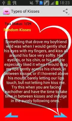 Play Types of Kisses