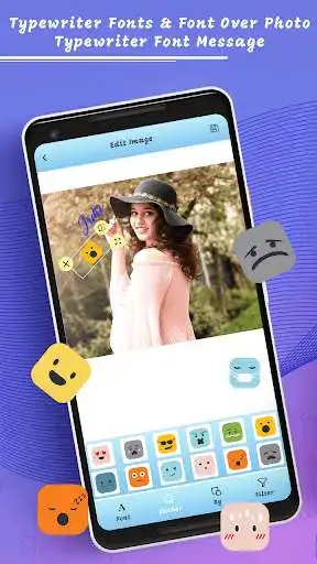 Play Typewriter Font & Font on Photo-Typewriter Message  and enjoy Typewriter Font & Font on Photo-Typewriter Message with UptoPlay