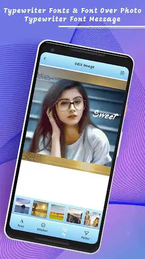 Play Typewriter Font & Font on Photo-Typewriter Message as an online game Typewriter Font & Font on Photo-Typewriter Message with UptoPlay