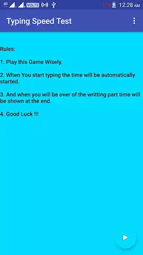 Play typing speed test  and enjoy typing speed test with UptoPlay