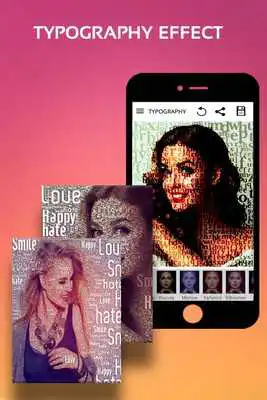 Play Typo Effect Photo Editor 2017