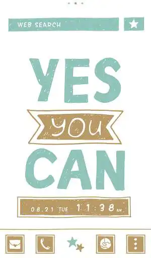 Play APK Typography Wallpaper Yes You Can Theme  and enjoy Typography Wallpaper Yes You Can Theme with UptoPlay jp.co.a_tm.android.plus_yes_you_can