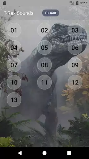 Play Tyrannosaurus Rex Sounds as an online game Tyrannosaurus Rex Sounds with UptoPlay