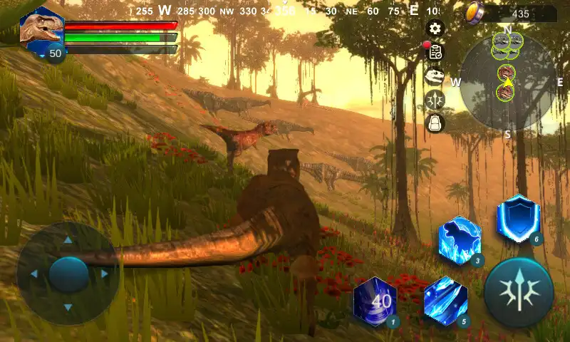 Play Tyrannosaurus Simulator as an online game Tyrannosaurus Simulator with UptoPlay