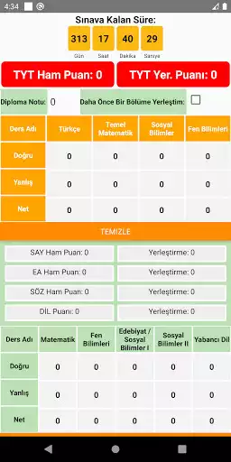 Play TYT AYT Puan Hesaplama  and enjoy TYT AYT Puan Hesaplama with UptoPlay
