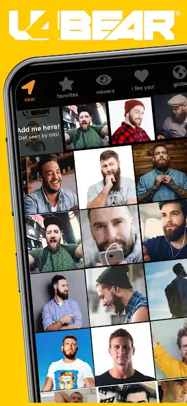 Play u4Bear: Gay Bear Social App  and enjoy u4Bear: Gay Bear Social App with UptoPlay