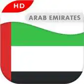 Free play online UAE Flag 3D live wallpaper APK