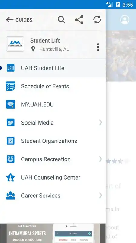 Play UAH Campus Life