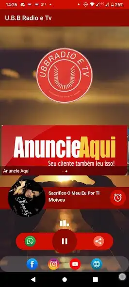 Play U.B.B Rádio e Tv  and enjoy U.B.B Rádio e Tv with UptoPlay