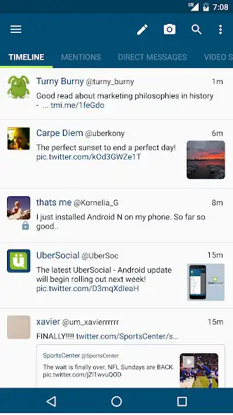 Play UberSocial for Twitter  and enjoy UberSocial for Twitter with UptoPlay