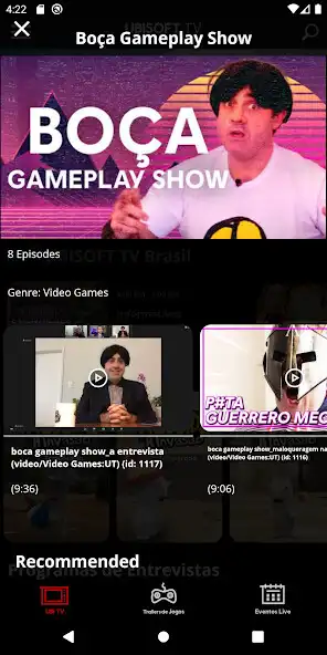 Play Ubisoft TV Brasil  and enjoy Ubisoft TV Brasil with UptoPlay