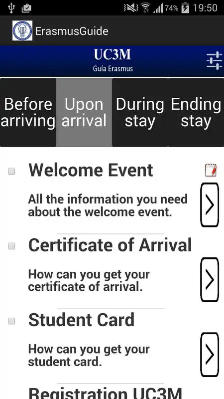 Play UC3M Erasmus Guide