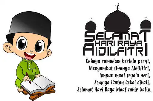 Play Ucapan Hari Raya 2020 as an online game Ucapan Hari Raya 2020 with UptoPlay