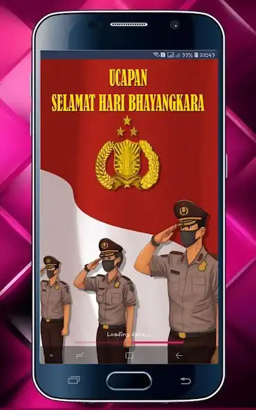 Play Ucapan HUT Bhayangkara  and enjoy Ucapan HUT Bhayangkara with UptoPlay