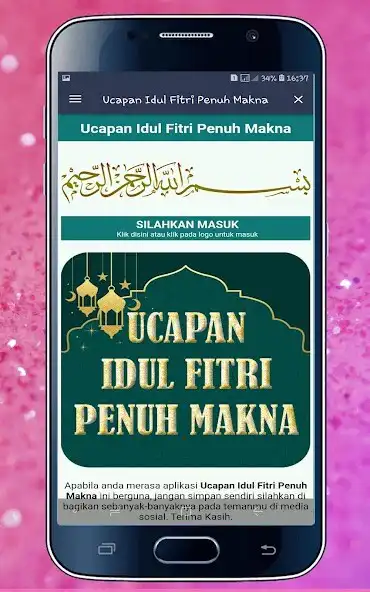 Play Ucapan Idul Fitri Penuh Makna as an online game Ucapan Idul Fitri Penuh Makna with UptoPlay