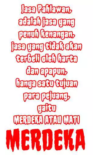 Play Ucapan kemerdekaan HUT RI  and enjoy Ucapan kemerdekaan HUT RI with UptoPlay