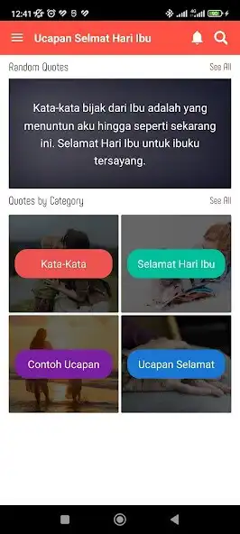 Play Ucapan Selamat Hari Ibu as an online game Ucapan Selamat Hari Ibu with UptoPlay